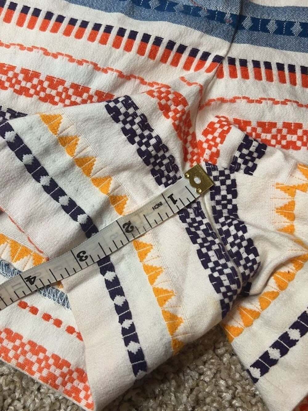 Trina Turk Striped Pattern Shorts Size 4 - Picture 5 of 6